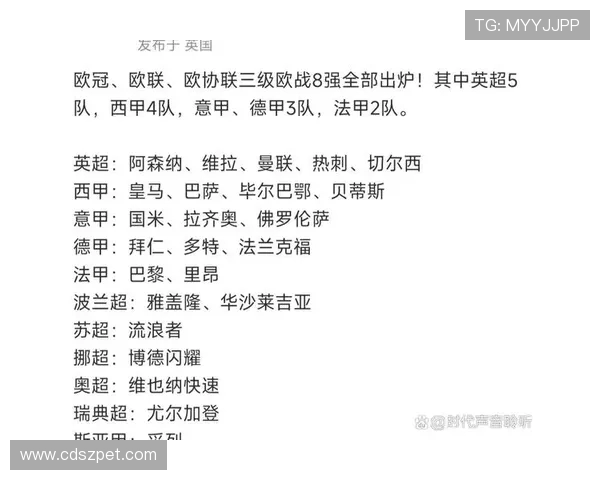 德甲、西甲、意甲、英超球队综合实力对比分析